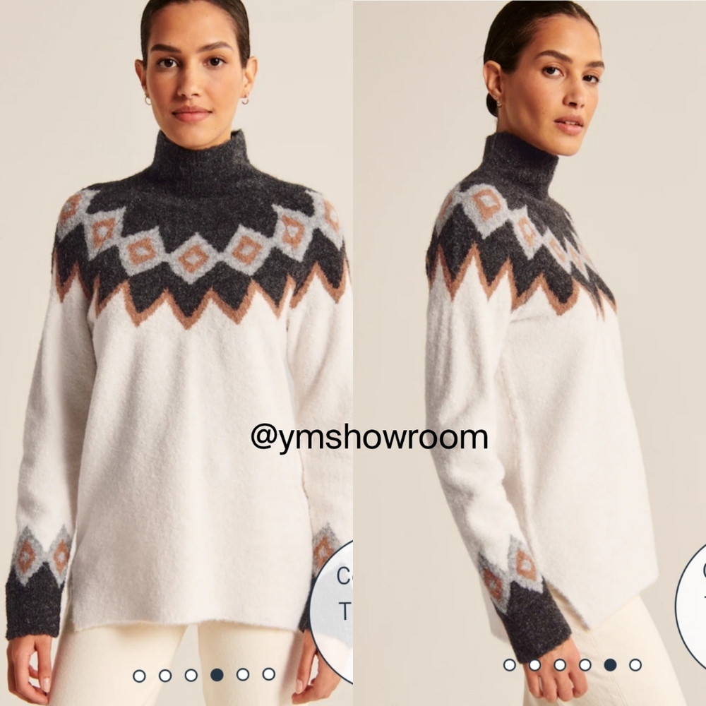 🔥Last 1🔥 A&F Boucle sweater